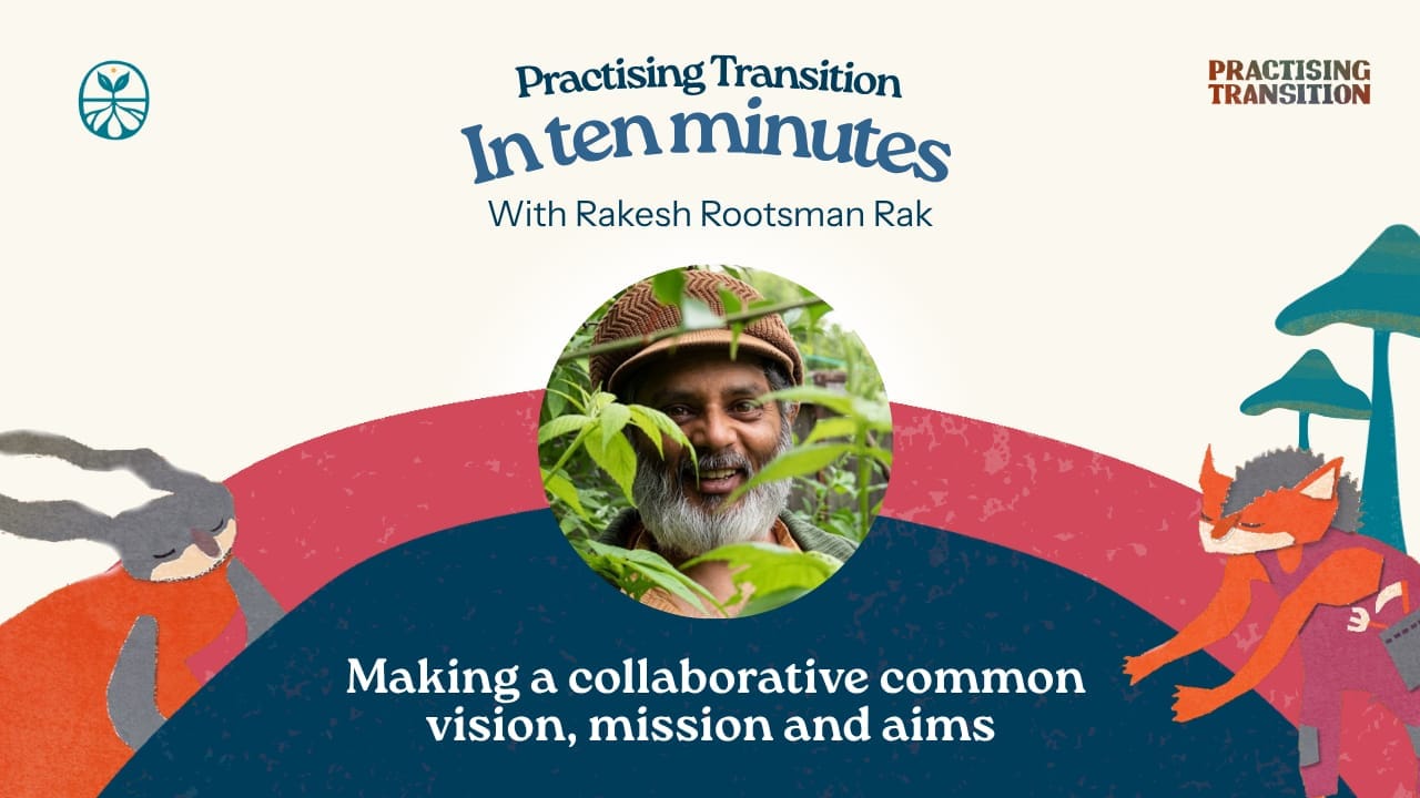 Making a collaborative common vision, mission and aims