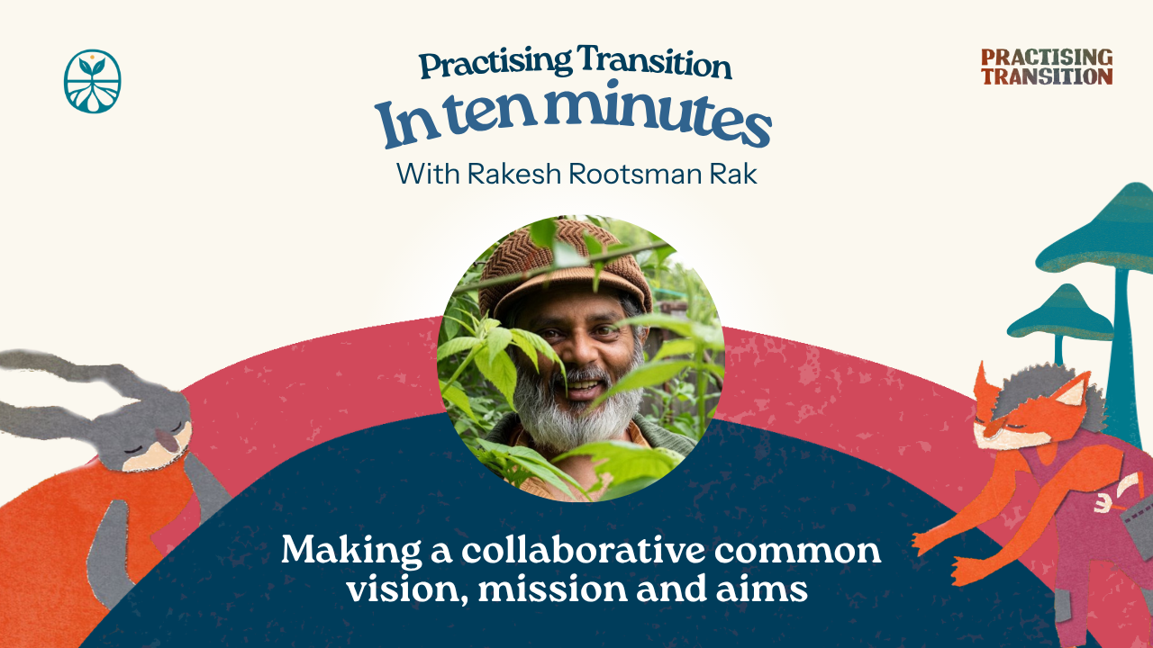 Making a collaborative common vision, mission and aims
