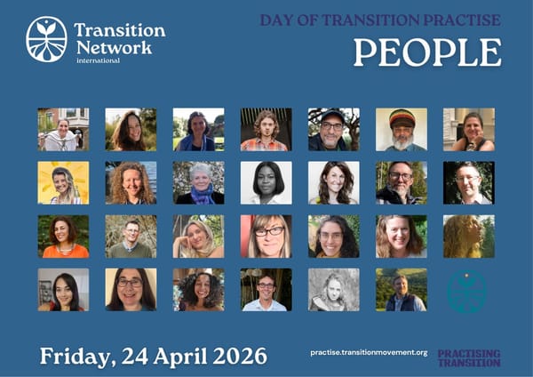 This week: the Transition event of the year